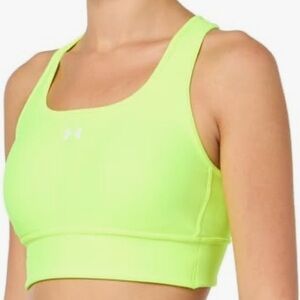 NWT Under Armour Neon Lime Performance Sports Bra
